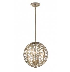 Lampa wisząca Arabesque FE/ARABESQUE3 Feiss kulista oprawa w dekoracyjnym stylu