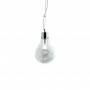 Lampa wisząca Luce Max SP1 Small 033679 Ideal Lux nowoczesna oprawa w kolorze aluminium