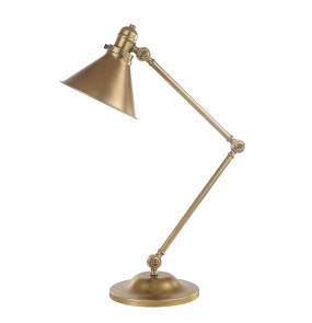 Lampa biurkowa PROVENCE PV-TL-AB oprawa w kolorze postarzanego mosiądzu ELSTEAD LIGHTING