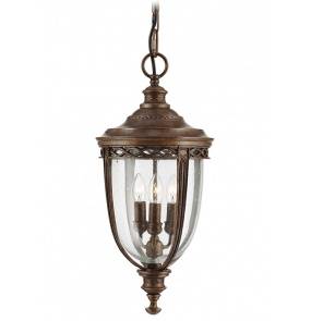 Lampa wisząca zewnętrzna English Bridle FE/EB8/M BRB Feiss klasyczna oprawa w kolorze brązowym