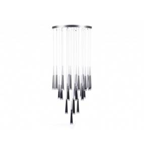 Lampa wisząca Brina 24 LED AZ0935 Azzardo chromowana oprawa w stylu design