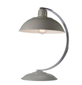 Lampa biurkowa FRANKLIN FRANKLIN-GREY oprawa w kolorze szarym i chromu ELSTEAD LIGHTING