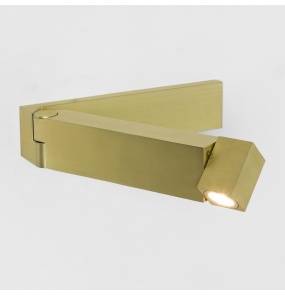 Kinkiet Tosca LED 1157007 nowoczesna oprawa w kolorze złotym z włącznikiem Astro Lighting