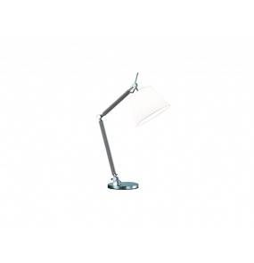 ŻARÓWKA LED GRATIS! Lampa stołowa ZYTA S TABLE ALU MT2300-S ALU/WH AZzardo