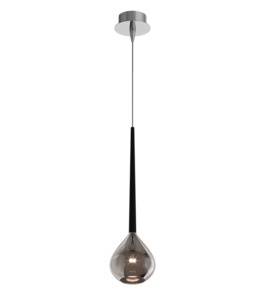 Lampa wisząca Libra MD2128-1S Zuma Line srebrna oprawa w stylu nowoczesnym