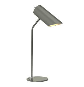 Lampa stołowa QUINTO QUINTO-TL-GPN oprawa w kolorze ciemnoszarym z elementami polerowanego niklu ELSTEAD LIGHTING