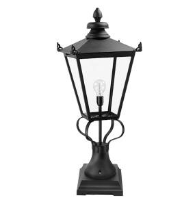 Zewnętrzna lampa stojąca WILMSLOW WSLN1-BLACK oprawa w kolorze czarnym ELSTEAD LIGHTING