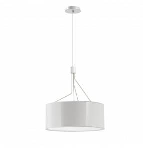 Lampa wisząca Diagonal 855D-G05X1A-01 nowoczesna oprawa w kolorze białym