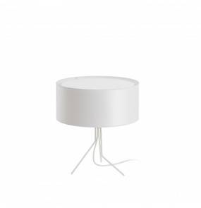 Lampa stołowa Diagonal 855C-G05X1A-01 Exo nowoczesna oprawa w kolorze białym