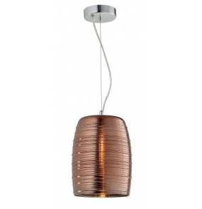 Lampa wisząca GOBI 1C MD12132-1C Auhilon pojedyńcza oprawa w odcieniu miedzianym