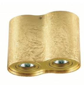 Plafon TUBA NERO 2L GOLD C1234-2L GOLD Auhilon lampa sufitowa w kolorze złotym