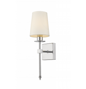 Kinkiet Casoli LP-2118/1W Light Prestige klasyczna lampa ścienna w kolorze chromu