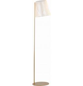 Lampa podłogowa SEDA F0048 MAXlight złota oprawa w stylu nowoczesnym 