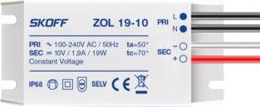 Zasilacz ZOL19-10 10V IP68 19W SKOFF