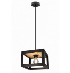 Lampa wisząca LUGOS  P1942-1L Auhilon oprawa w kolorze czarnym