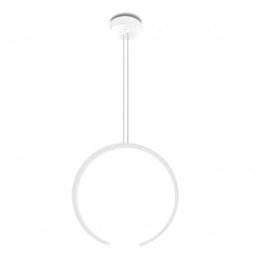 Lampa wisząca Olympic 0074.34  VIVIDA International niezwykła minimalistyczna lampa wisząca biała | LED | średnica 60 cm 
