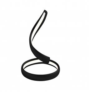 Lampa stołowa Flame 0029.40.NE W VIVIDA International elegancka lampa stołowa w kolorze czarnym | LED | ciepła barwa