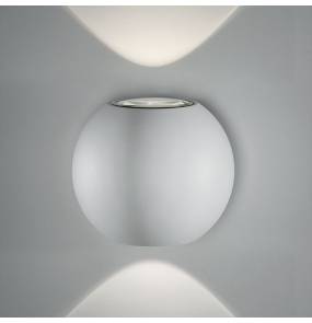 Kinkiet Sky Fall Lens 0021.10.BI VIVIDA International minimalistyczny kinkiet w kolorze białym| LED |