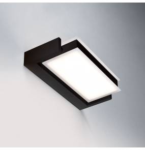 Kinkiet Axella 0039.11.NE W VIVIDA International minimalistyczny kinkiet w kolorze czarnym | LED | ciepła barwa | duży