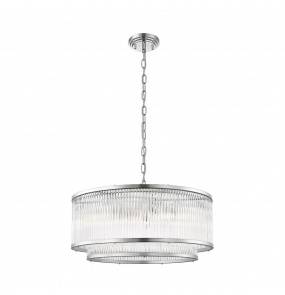 Lampa wisząca SERGIO P0528-06H-F4AC E14 Zuma Line  chrom szkło