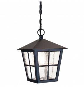 Lampa wisząca zewnętrzna Canterbury BL48M Elstead Lighting czarna oprawa zewnętrzna w klasycznym stylu