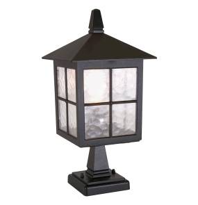 Zewnętrzna lampa stojąca WINCHESTER BL25-BLACK oprawa w kolorze czarnym ELSTEAD LIGHTING