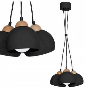 Lampa wisząca DAMA BLACK 3xE27