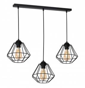 Lampa wisząca COLIN BLACK 3xE27