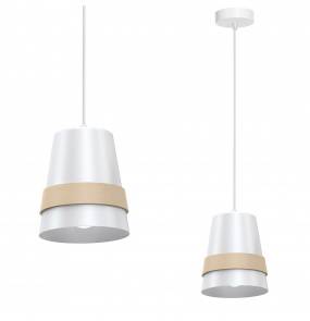 Lampa wisząca VENEZIA WHITE 1xE27