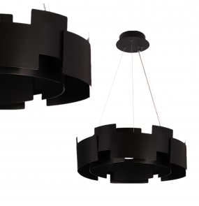 Lampa wisząca TORINO BLACK 24W LED