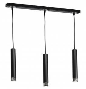 Lampa wisząca DANI BLACK/CHROME 3xGU10