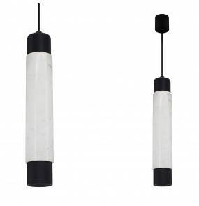 Lampa wisząca MARBLE WHITE/BLACK 1xGU10