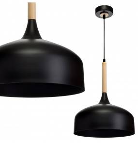 Lampa wisząca TAYLOR BLACK 1xE27 60W