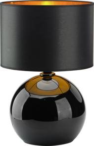 Lampa stołowa PALLA 5081 36cm TK Lighting nowoczesna oprawa w kolorze czarnym