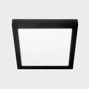 Plafon DISC SLIM SQ K51701.SR Kohl Lighting nowoczesna kwadratowa lampa sufitowa w kolorze białym lub czarnym