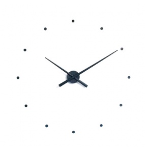 Zegar ścienny OJ N010 w kolorze czarnym NOMON