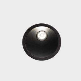 Oprawa wpuszczana NOON ASYMETRIC K50804 LED Kohl Lighting nowoczesna lampa sufitowa oczko w kolorze białym lub czarnym