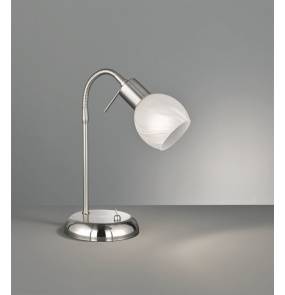 Lampa biurkowa ANTIBES R50171007 oprawa w kolorze srebrnym RL