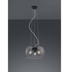 Lampa wisząca VALENTE 300600342 oprawa w kolorze antracytowym TRIO