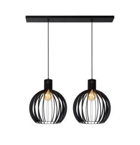 Lampa wisząca MIKAELA 73400/02/30 oprawa w kolorze czarnym LUCIDE