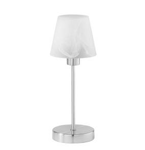 Lampa stołowa LUIS II 595700107  oprawa w kolorze srebra TRIO