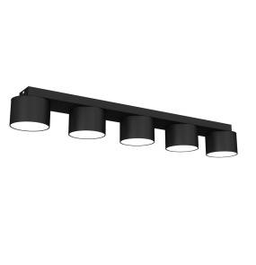 Lampa sufitowa DIXIE Black  5xGX53