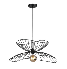 Lampa wisząca Galia PND-34429-1-BK oprawa w kolorze czarnym ITALUX