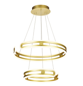 Lampa wisząca Kiara MD17016002-2A GOLD oprawa w kolorze złotym ITALUX