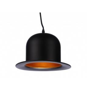 ŻARÓWKA LED GRATIS! Lampa wisząca Capello AZ0297 AZzardo czarno-złota oprawa w stylu design