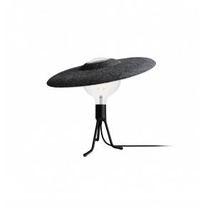 Lampa stołowa Shade 02107 + 04054 UMAGE metalowa oprawa z filcowym abażurem w stylu design LAMPA EKSPOZYCYJNA