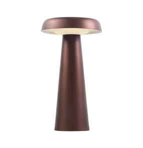 Zwenętrzna lampa stołowa ARCELLO 2220155061 oprawa w kolorze szczotkowanego mosiądzu NORDLUX