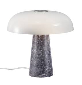 Lampa stołowa GLOSSY 2020505010 oprawa w kolorze szarego marmuru i bieli NORDLUX