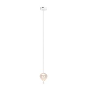 Lampa wisząca PALLONCINI I P0527 oprawa w kolorze białym MAXLIGHT