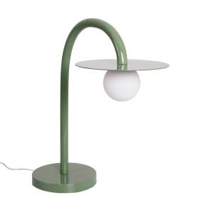 Lampa stołowa ENIGMA T0059 oprawa w kolorze zielonym MAXLIGHT